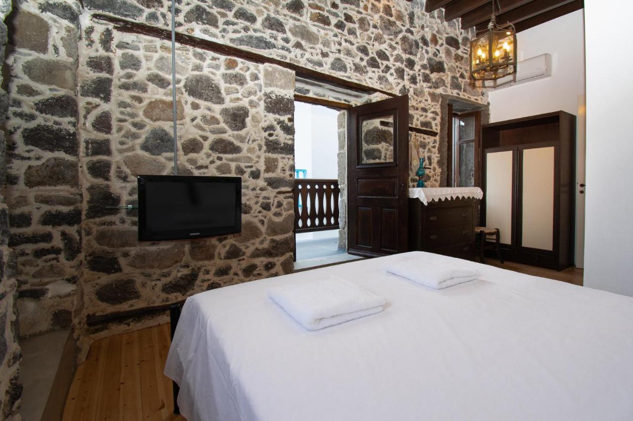 Skála Plousiadi΄S Stone House 아파트 외부 사진